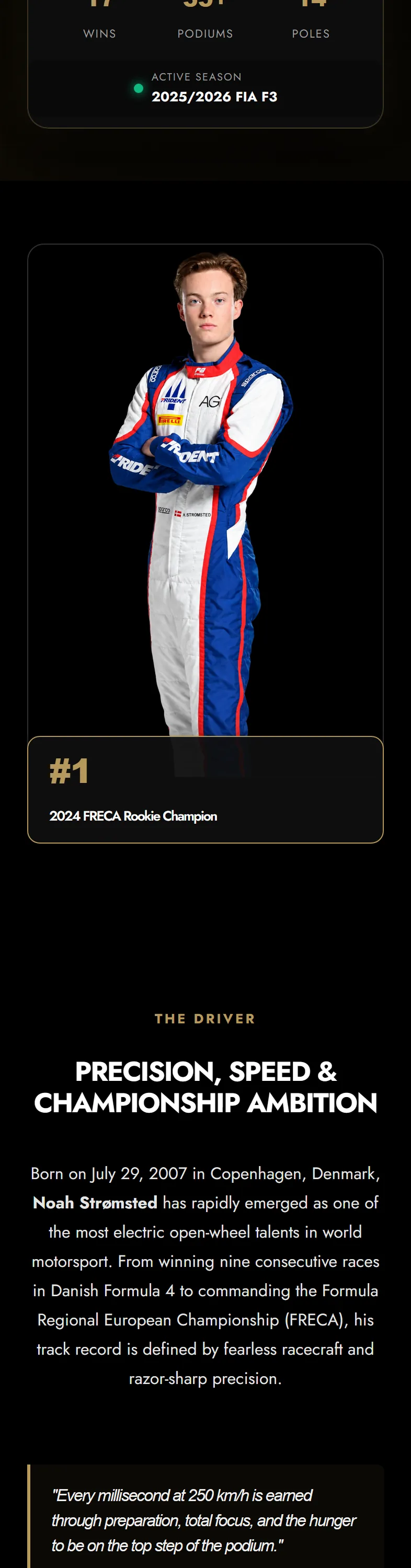 Podium Community mobile homepage, part 3 of 9